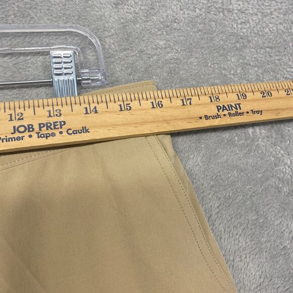 American Eagle Shorts Mens Medium Tan Swim Trunks Brief Lined Performance Pocket - Picture 7 of 9